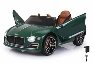 Kinder Elektroauto Bentley Exp12 grün