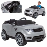 Kinder Elektroauto Range Rover grau