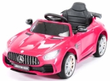 Kinder Elektroauto Mercedes GTR AMG pink