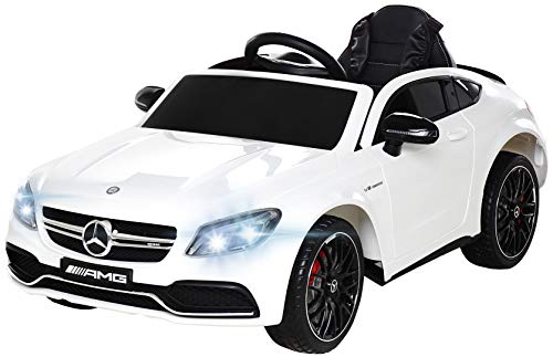 Kinder Elektroauto Mercedes Benz C63 Ledersitz