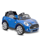 Kinder Elektroauto Mini Cooper blau