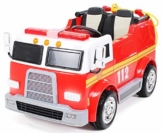 Kinder Elektroauto Feuerwehr rot