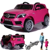 Kinder Elektroauto Mercedes A45 pink