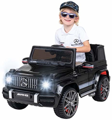 Kinderelektroauto Mercedes G63 schwarz