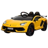 Kinderelektroauto Lamborghini SVJ gelb